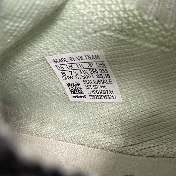 Fair Men’s Size 8 (Euro Sz 41.5) Adidas NMD R1 Sneakers Marble Aero Green/White - Picture 11 of 15